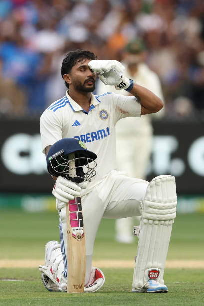 Nitish’s father became emotional on his first Test century, said- ‘Memorable day’