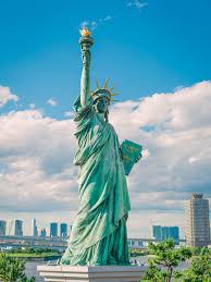 Statue of Liberty, the Lady Who Welcomes the World.