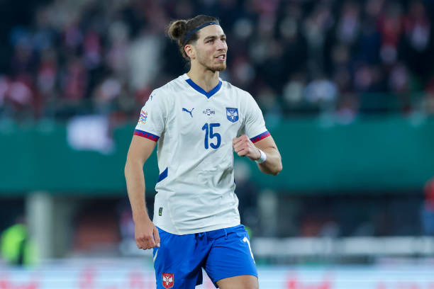 ‘I had a fear attack’- Inter star Marko Arnautovic admits he felt ‘hysterical’ during Austria’s draw with Serbia due to an internal health occasion.