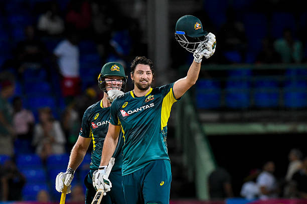 Tim David smashes fastest T201 ton for Australia using Andre Russell’s bat.