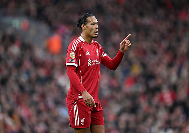 Angry Virgil van Dijk
