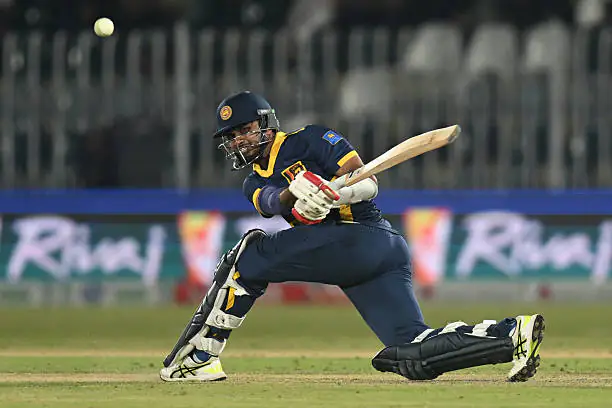 Sri Lanka celebrate their record 430-run chase against England in Rawalpindi
